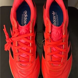 adidas Red and Black Sneakers